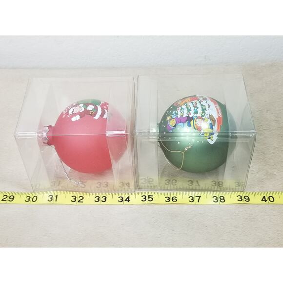 Campbell's Soup Ornament Red 2009 Mm Mm Good Green 2013 Christmas Tree NIB x2 - Picture 11 of 11